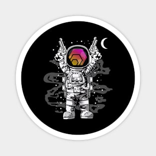 Astronaut HEX Coin To The Moon Crypto Token Cryptocurrency Wallet Birthday Gift For Men Women Kids Magnet